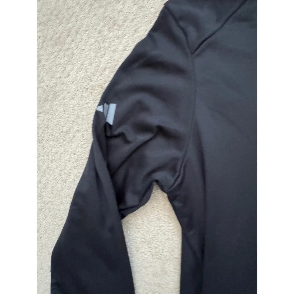 Adidas Mens Black Training Hoodie Pullover Long Sleeve WC Logo GR4469 Size 2XL